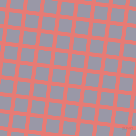 83/173 degree angle diagonal checkered chequered lines, 13 pixel lines width, 41 pixel square size, plaid checkered seamless tileable
