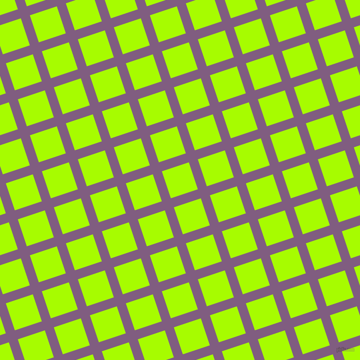 18/108 degree angle diagonal checkered chequered lines, 19 pixel line width, 57 pixel square size, plaid checkered seamless tileable
