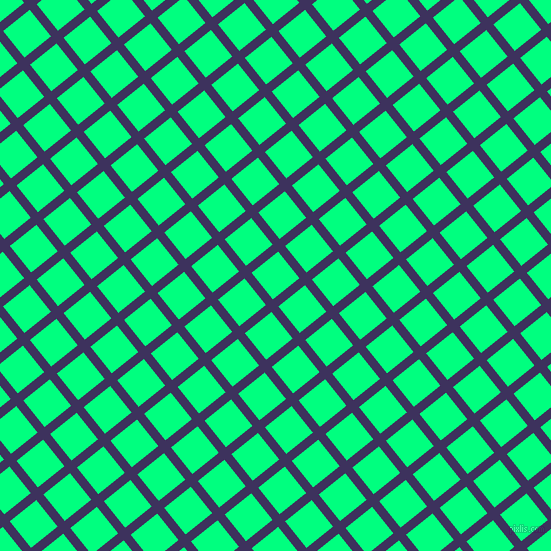 39/129 degree angle diagonal checkered chequered lines, 9 pixel line width, 34 pixel square size, plaid checkered seamless tileable