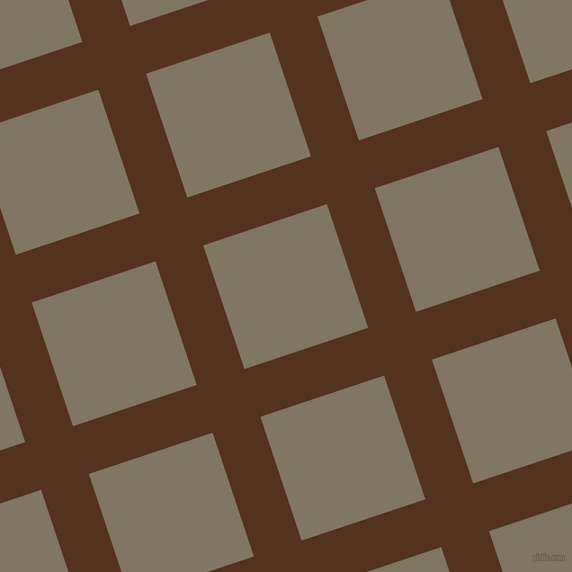 18/108 degree angle diagonal checkered chequered lines, 56 pixel line width, 145 pixel square size, plaid checkered seamless tileable