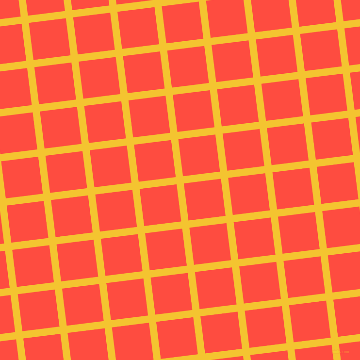 7/97 degree angle diagonal checkered chequered lines, 15 pixel lines width, 77 pixel square size, plaid checkered seamless tileable