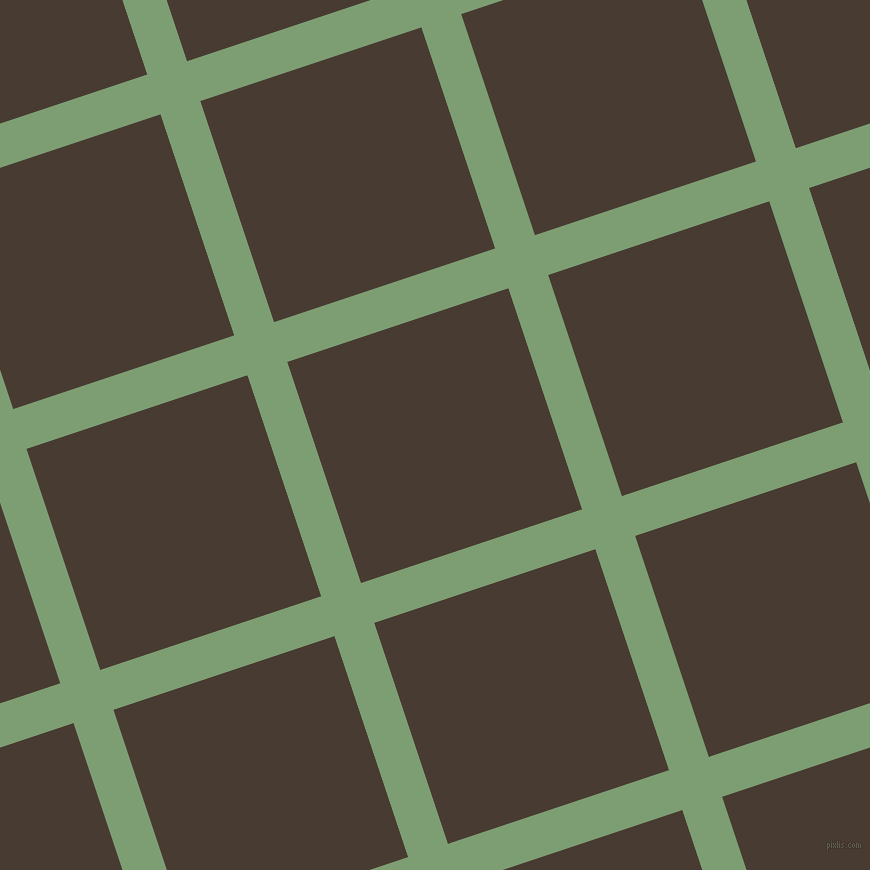 18/108 degree angle diagonal checkered chequered lines, 42 pixel lines width, 233 pixel square size, plaid checkered seamless tileable