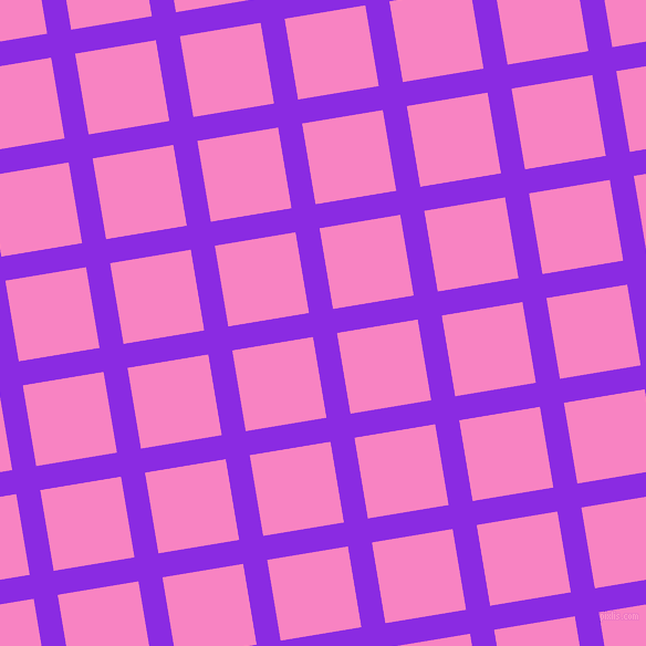 9/99 degree angle diagonal checkered chequered lines, 22 pixel lines width, 74 pixel square size, plaid checkered seamless tileable