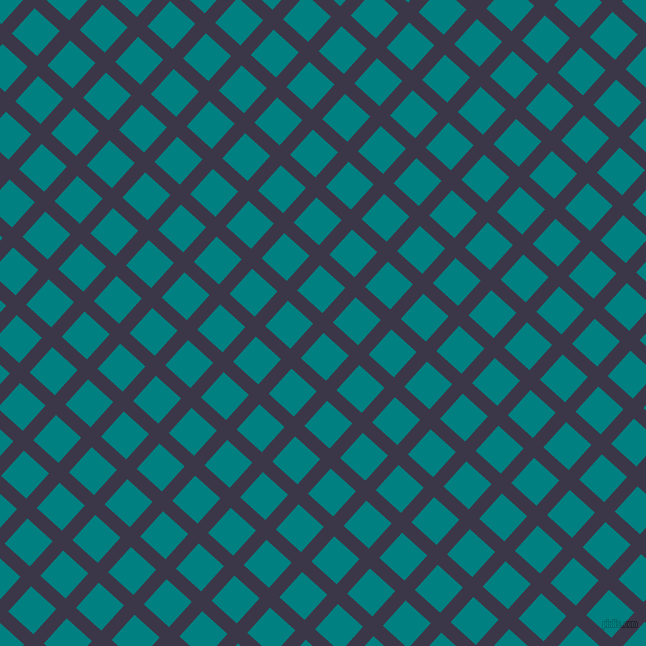 48/138 degree angle diagonal checkered chequered lines, 14 pixel lines width, 34 pixel square size, plaid checkered seamless tileable