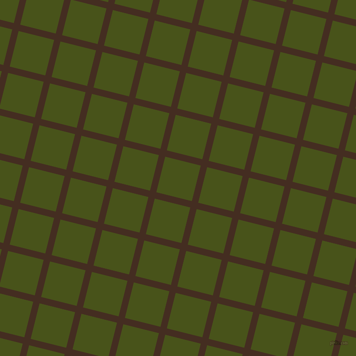 76/166 degree angle diagonal checkered chequered lines, 13 pixel line width, 73 pixel square size, plaid checkered seamless tileable