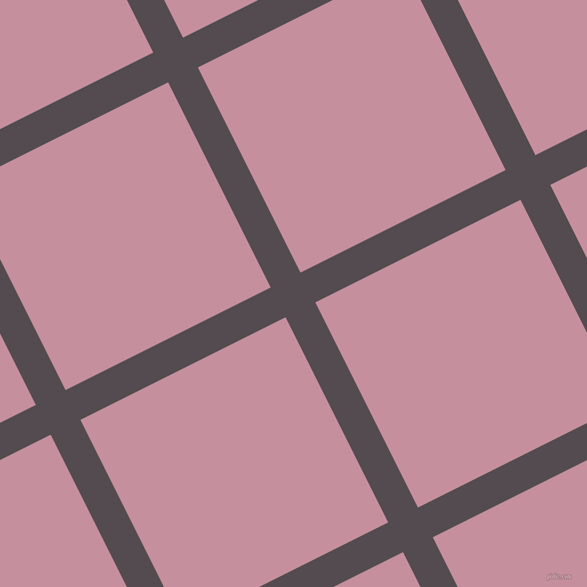 27/117 degree angle diagonal checkered chequered lines, 48 pixel lines width, 331 pixel square size, plaid checkered seamless tileable