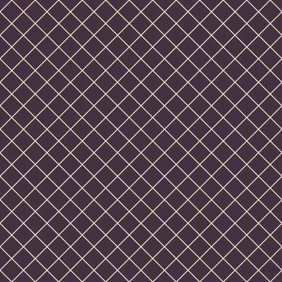 45/135 degree angle diagonal checkered chequered lines, 2 pixel line width, 32 pixel square size, plaid checkered seamless tileable
