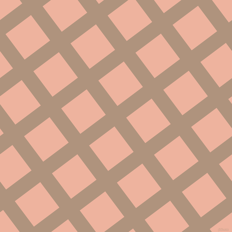 37/127 degree angle diagonal checkered chequered lines, 49 pixel line width, 107 pixel square size, plaid checkered seamless tileable