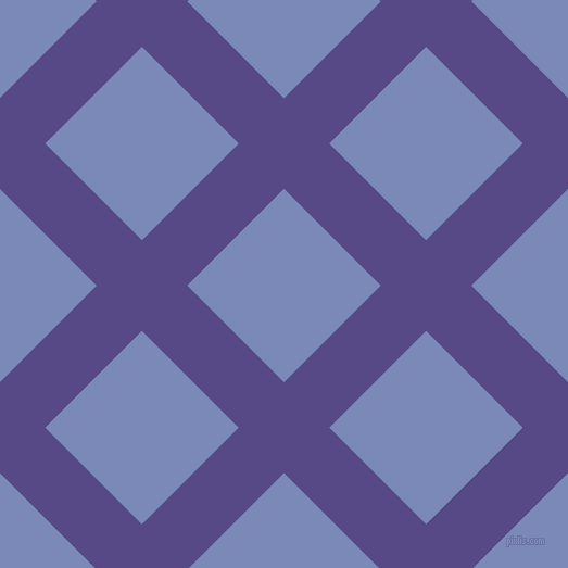 45/135 degree angle diagonal checkered chequered lines, 59 pixel line width, 126 pixel square size, plaid checkered seamless tileable
