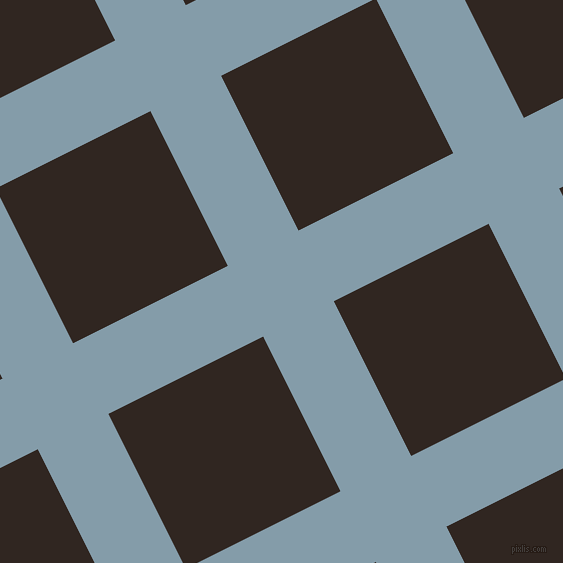 27/117 degree angle diagonal checkered chequered lines, 79 pixel lines width, 173 pixel square size, plaid checkered seamless tileable