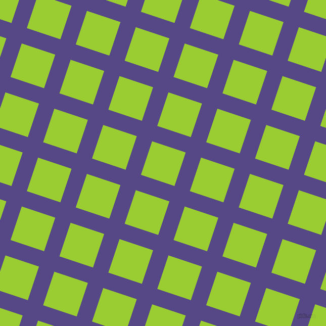 72/162 degree angle diagonal checkered chequered lines, 32 pixel line width, 70 pixel square size, plaid checkered seamless tileable