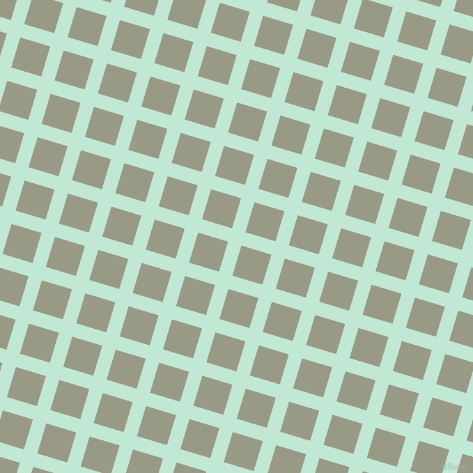 73/163 degree angle diagonal checkered chequered lines, 20 pixel lines width, 45 pixel square size, Aero Blue and Lemon Grass plaid checkered seamless tileable