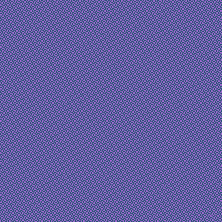 55/145 degree angle diagonal checkered chequered lines, 2 pixel lines width, 5 pixel square size, Amethyst and Venice Blue plaid checkered seamless tileable