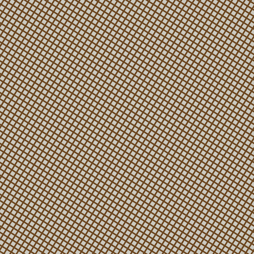 58/148 degree angle diagonal checkered chequered lines, 5 pixel lines width, 13 pixel square size, Antique Brass and Quill Grey plaid checkered seamless tileable
