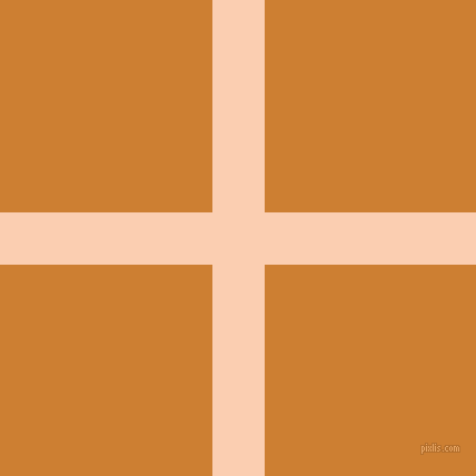 checkered chequered horizontal vertical lines, 47 pixel line width, 381 pixel square size, Apricot and Bronze plaid checkered seamless tileable