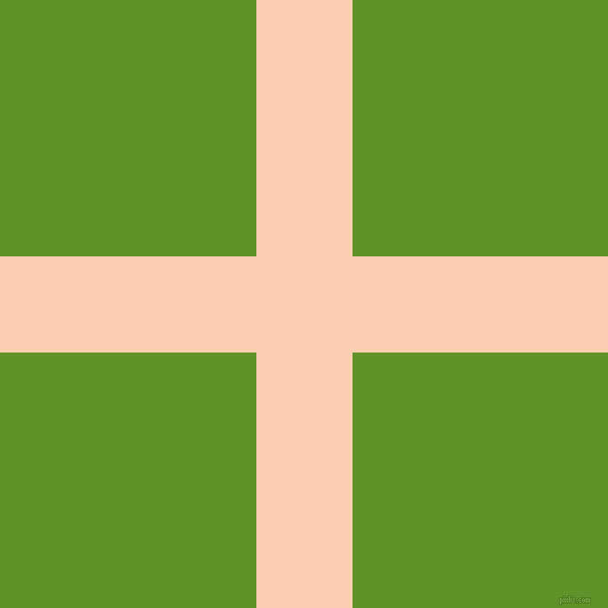 checkered chequered horizontal vertical lines, 108 pixel line width, 575 pixel square size, Apricot and Vida Loca plaid checkered seamless tileable