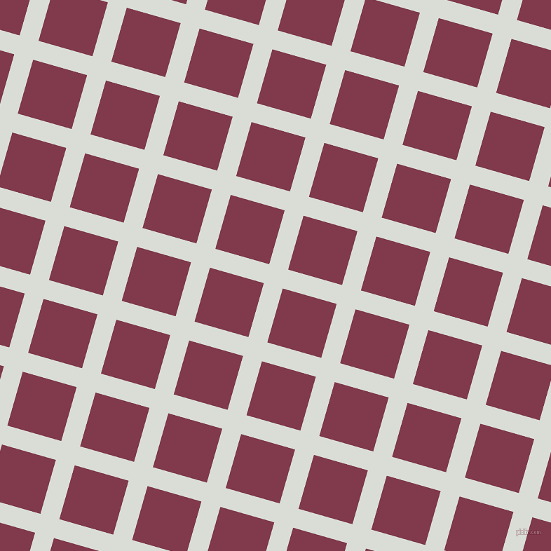 74/164 degree angle diagonal checkered chequered lines, 28 pixel lines width, 80 pixel square size, Aqua Haze and Camelot plaid checkered seamless tileable
