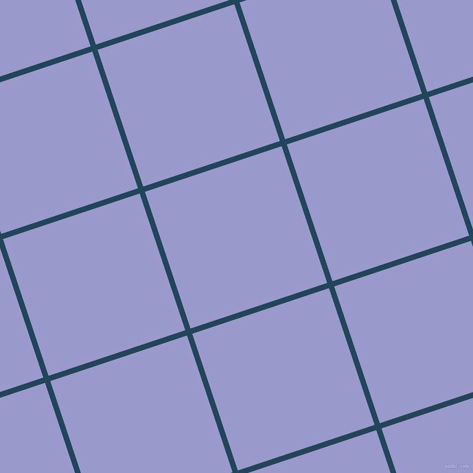 18/108 degree angle diagonal checkered chequered lines, 8 pixel line width, 210 pixel square size, Astronaut Blue and Blue Bell plaid checkered seamless tileable