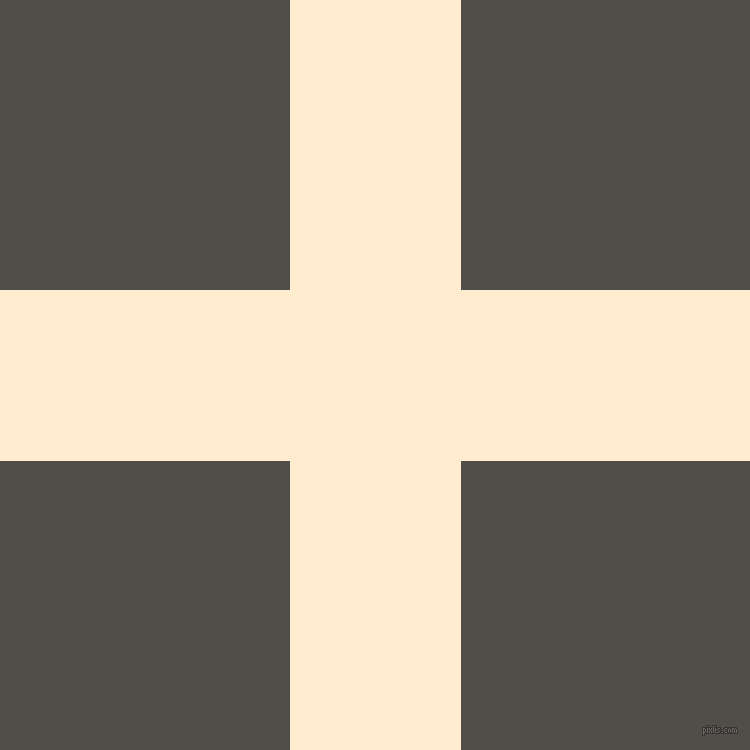 checkered chequered horizontal vertical lines, 171 pixel line width, 579 pixel square size, Blanched Almond and Merlin plaid checkered seamless tileable