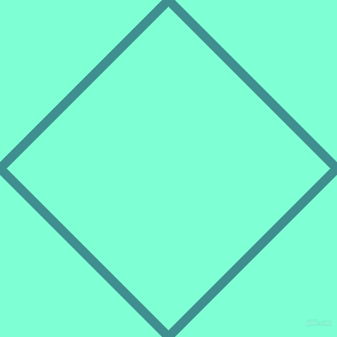 45/135 degree angle diagonal checkered chequered lines, 13 pixel line width, 324 pixel square size, Blue Chill and Aquamarine plaid checkered seamless tileable