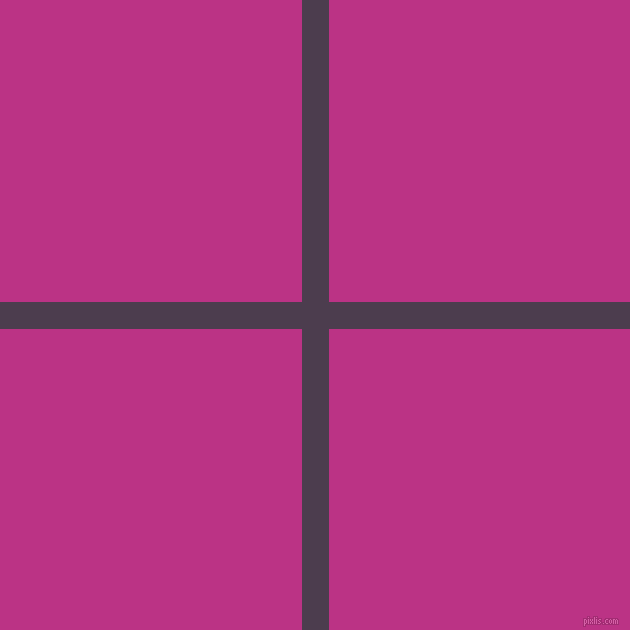 checkered chequered horizontal vertical lines, 27 pixel lines width, 603 pixel square size, Bossanova and Red Violet plaid checkered seamless tileable