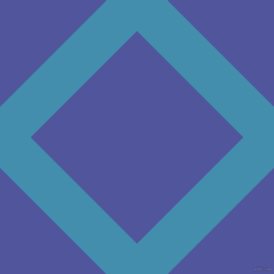 45/135 degree angle diagonal checkered chequered lines, 87 pixel lines width, 303 pixel square size, Boston Blue and Governor Bay plaid checkered seamless tileable