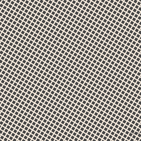 59/149 degree angle diagonal checkered chequered lines, 4 pixel lines width, 10 pixel square size, Bridal Heath and Charcoal plaid checkered seamless tileable