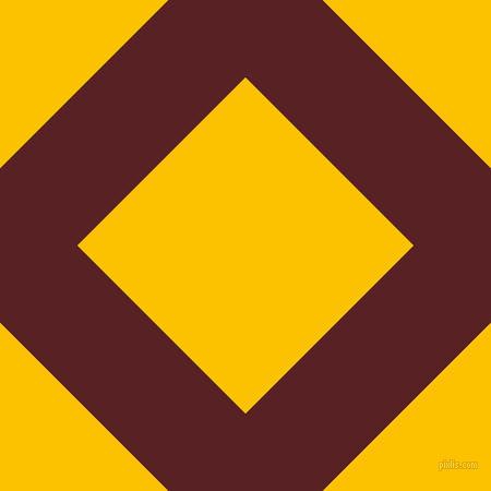 45/135 degree angle diagonal checkered chequered lines, 100 pixel lines width, 218 pixel square size, Burnt Crimson and Golden Poppy plaid checkered seamless tileable