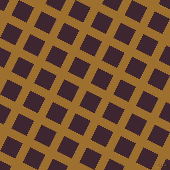 63/153 degree angle diagonal checkered chequered lines, 29 pixel lines width, 58 pixel square size, Buttered Rum and Toledo plaid checkered seamless tileable