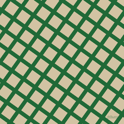 54/144 degree angle diagonal checkered chequered lines, 13 pixel line width, 35 pixel square size, Camarone and Double Spanish White plaid checkered seamless tileable