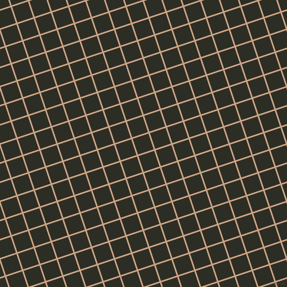 18/108 degree angle diagonal checkered chequered lines, 5 pixel lines width, 53 pixel square size, Cameo and Green Waterloo plaid checkered seamless tileable