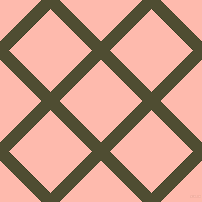 45/135 degree angle diagonal checkered chequered lines, 42 pixel lines width, 198 pixel square size, Camouflage and Melon plaid checkered seamless tileable