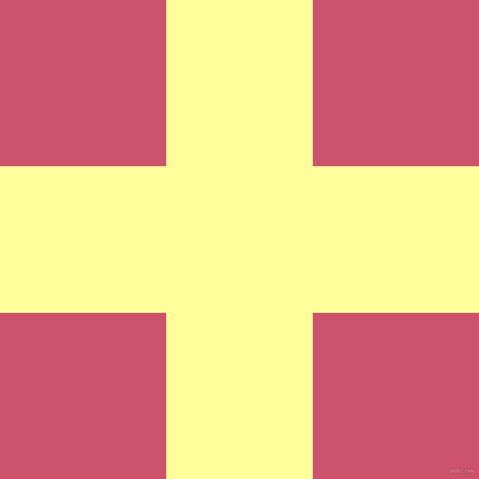 checkered chequered horizontal vertical lines, 210 pixel lines width, 476 pixel square size, Canary and Cabaret plaid checkered seamless tileable