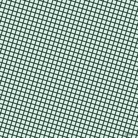 73/163 degree angle diagonal checkered chequered lines, 3 pixel line width, 12 pixel square size, Cardin Green and White Ice plaid checkered seamless tileable