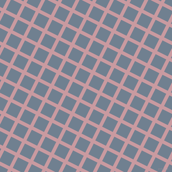 63/153 degree angle diagonal checkered chequered lines, 12 pixel lines width, 41 pixel square size, Careys Pink and Slate Grey plaid checkered seamless tileable