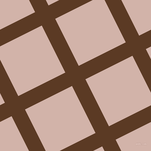27/117 degree angle diagonal checkered chequered lines, 49 pixel lines width, 172 pixel square size, Carnaby Tan and Clam Shell plaid checkered seamless tileable