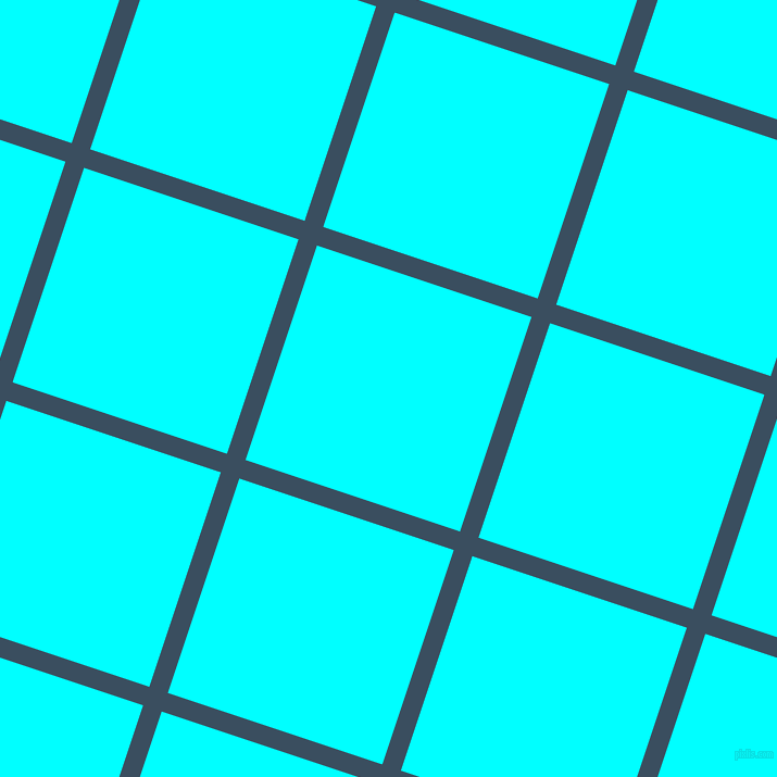 72/162 degree angle diagonal checkered chequered lines, 18 pixel line width, 208 pixel square size, Cello and Aqua plaid checkered seamless tileable