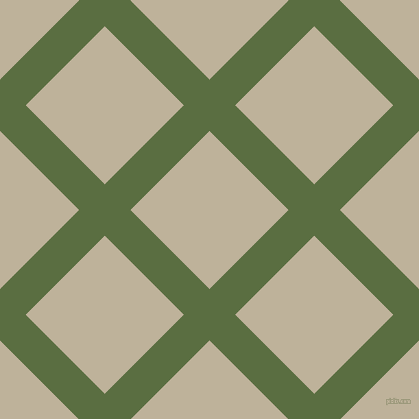 45/135 degree angle diagonal checkered chequered lines, 53 pixel lines width, 163 pixel square size, Chalet Green and Akaroa plaid checkered seamless tileable
