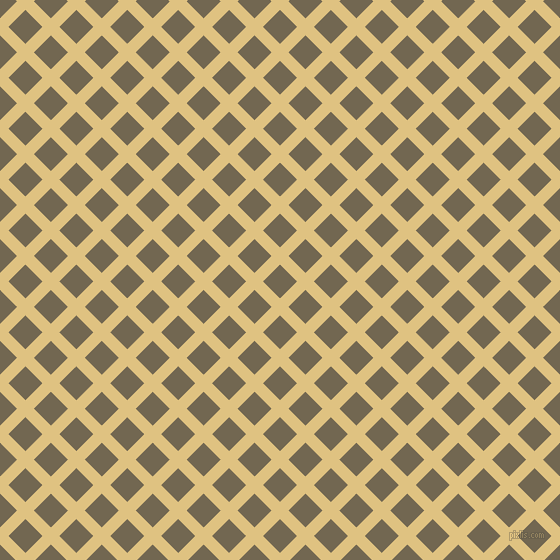 45/135 degree angle diagonal checkered chequered lines, 12 pixel lines width, 24 pixel square size, Chalky and Coffee plaid checkered seamless tileable