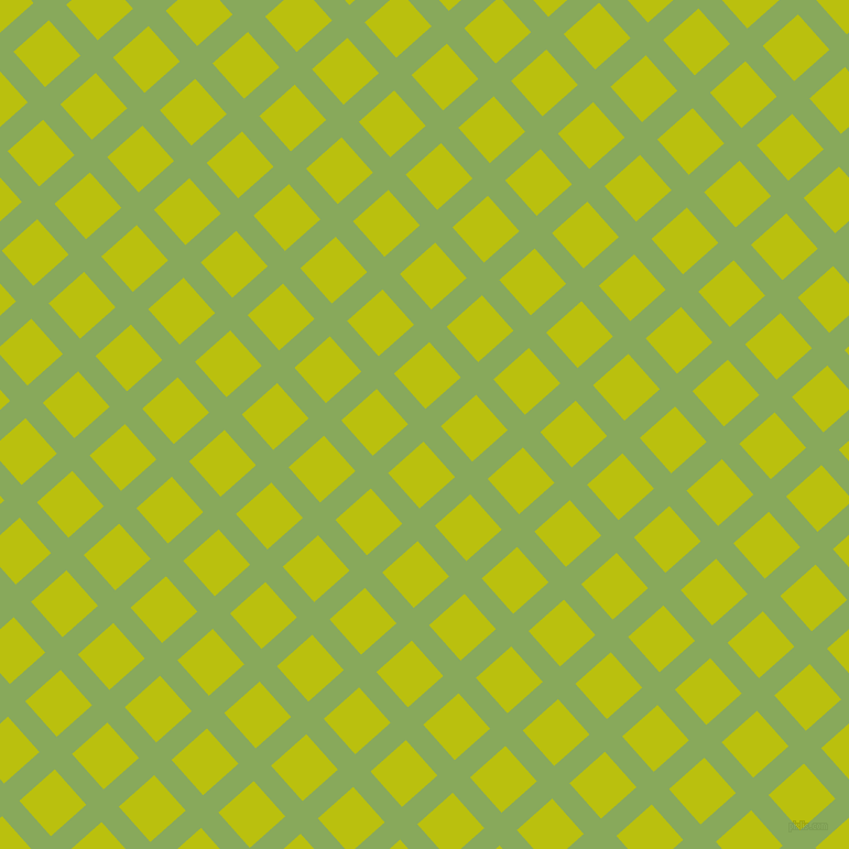 42/132 degree angle diagonal checkered chequered lines, 21 pixel line width, 43 pixel square size, Chelsea Cucumber and La Rioja plaid checkered seamless tileable