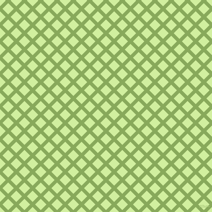 45/135 degree angle diagonal checkered chequered lines, 12 pixel lines width, 27 pixel square size, Chelsea Cucumber and Reef plaid checkered seamless tileable