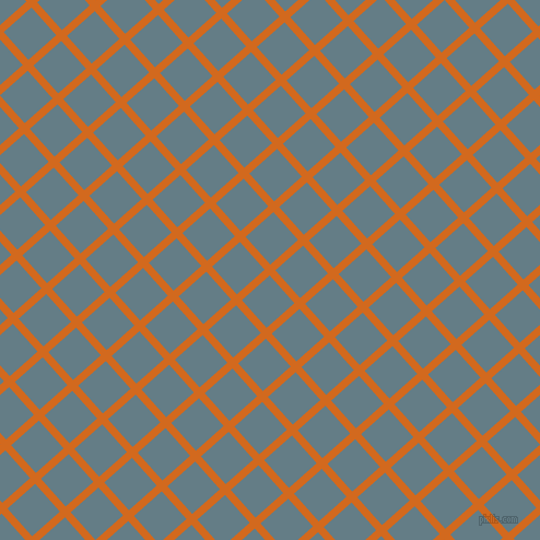 42/132 degree angle diagonal checkered chequered lines, 7 pixel lines width, 34 pixel square size, Chocolate and Hoki plaid checkered seamless tileable