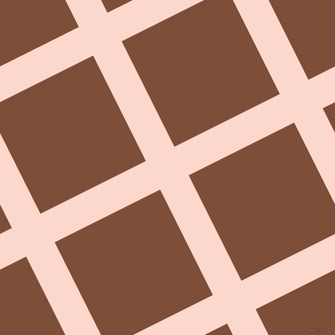 27/117 degree angle diagonal checkered chequered lines, 65 pixel lines width, 240 pixel square size, Cinderella and Cigar plaid checkered seamless tileable