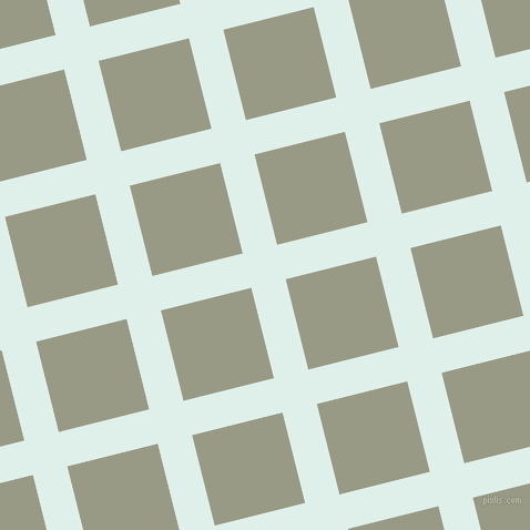14/104 degree angle diagonal checkered chequered lines, 32 pixel lines width, 84 pixel square size, Clear Day and Lemon Grass plaid checkered seamless tileable