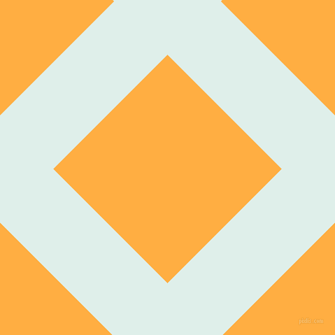 45/135 degree angle diagonal checkered chequered lines, 108 pixel line width, 231 pixel square size, Clear Day and Yellow Orange plaid checkered seamless tileable