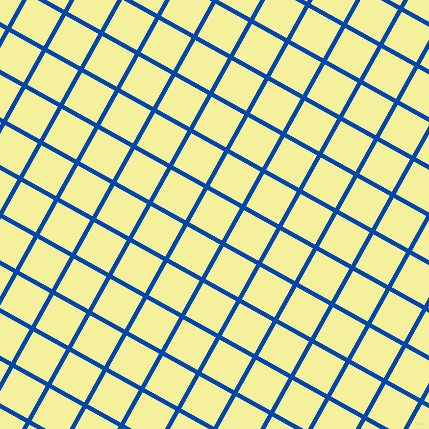 61/151 degree angle diagonal checkered chequered lines, 9 pixel line width, 76 pixel square size, Cobalt and Portafino plaid checkered seamless tileable