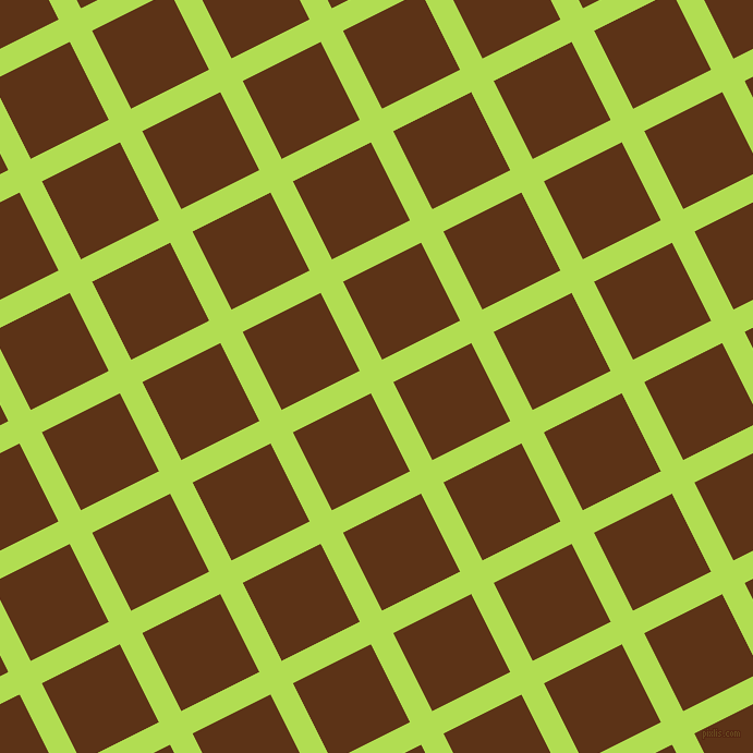 27/117 degree angle diagonal checkered chequered lines, 23 pixel line width, 80 pixel square size, Conifer and Baker