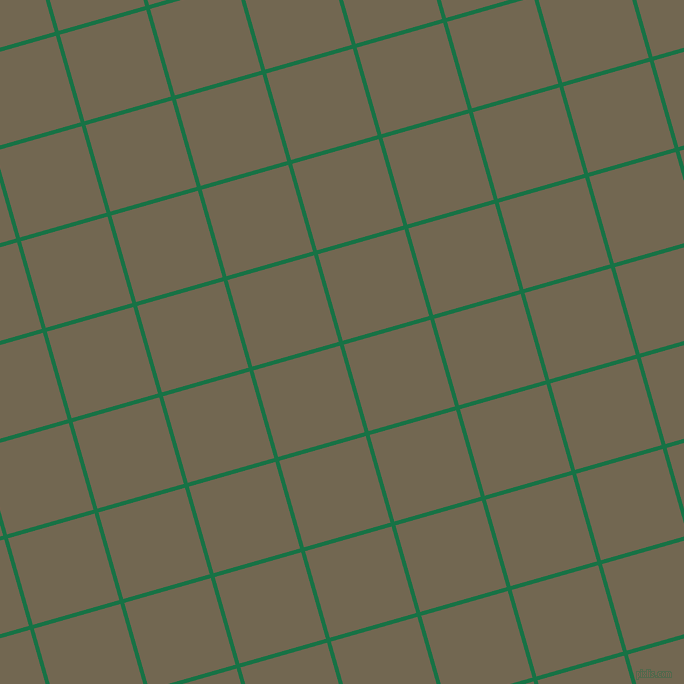 16/106 degree angle diagonal checkered chequered lines, 4 pixel lines width, 90 pixel square size, Dark Spring Green and Coffee plaid checkered seamless tileable