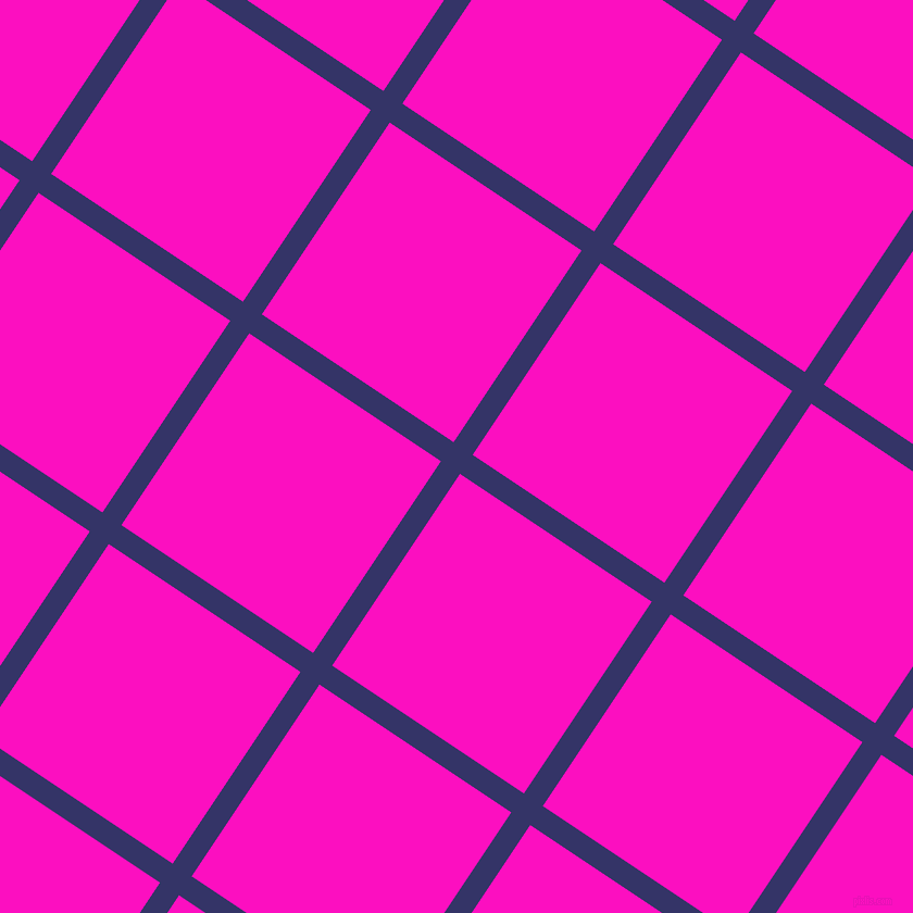 56/146 degree angle diagonal checkered chequered lines, 21 pixel line width, 212 pixel square size, Deep Koamaru and Shocking Pink plaid checkered seamless tileable