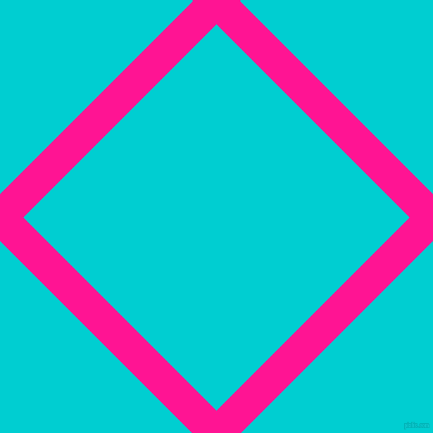 45/135 degree angle diagonal checkered chequered lines, 47 pixel line width, 388 pixel square size, Deep Pink and Dark Turquoise plaid checkered seamless tileable